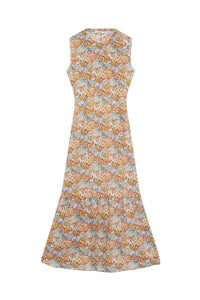 Vestido Julieta Multiflores Largo