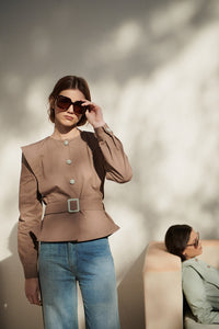 Chaqueta Lourdes Topo