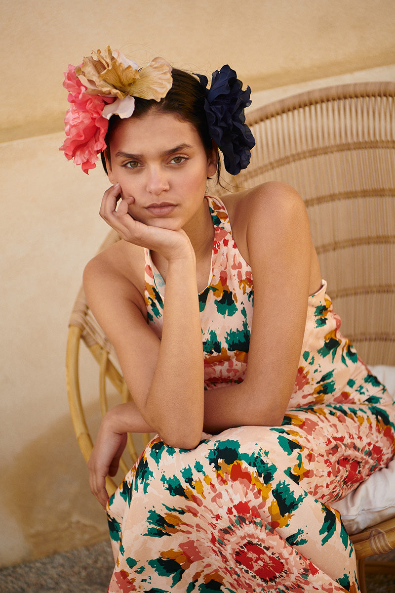 Vestido Idoia Ibiza Rosa