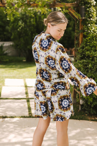 Camisa Iulene mosaico