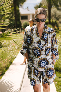 Camisa Iulene mosaico