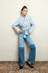 Camisa Alma Puntos Azules