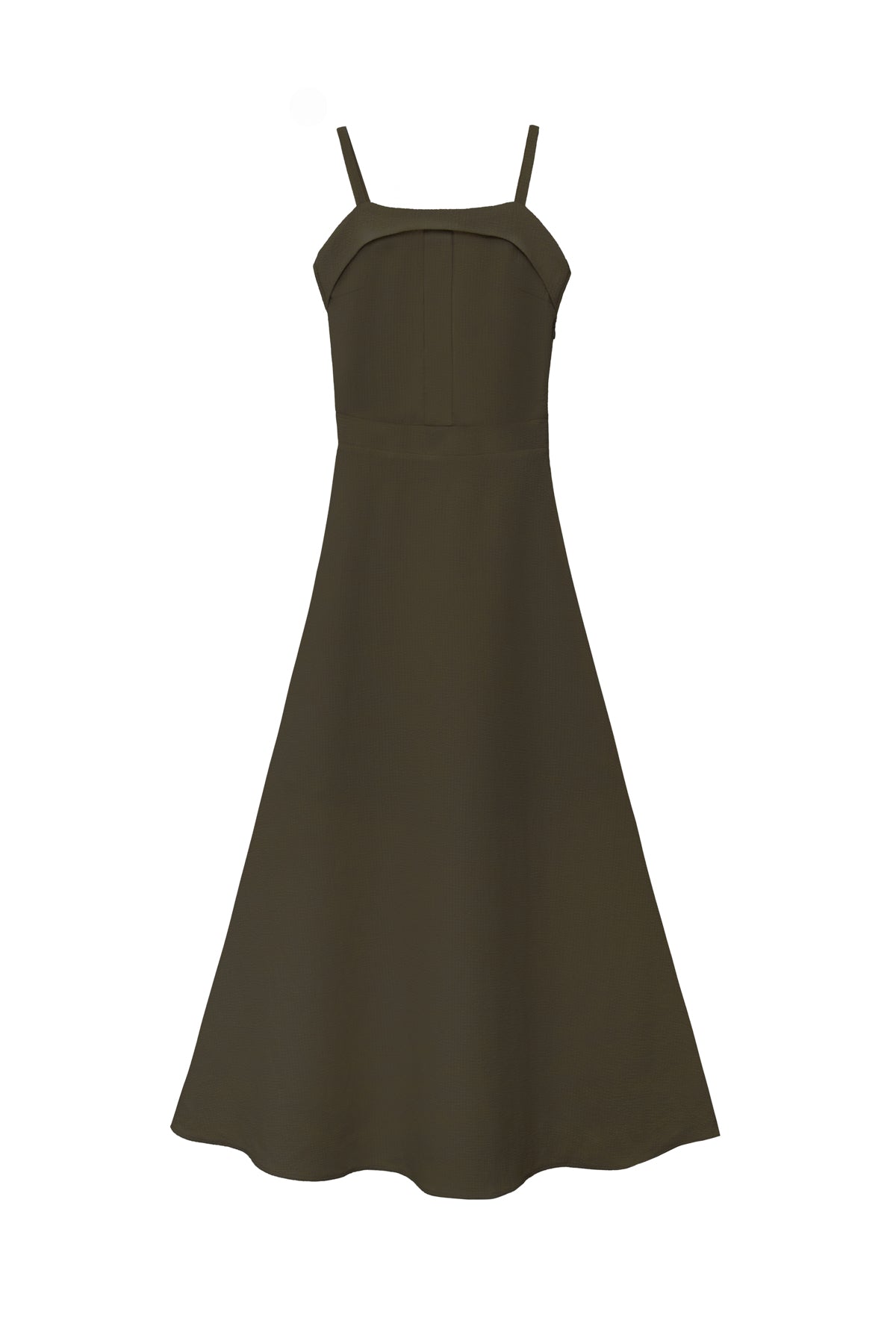 Vestido Fernanda khaki