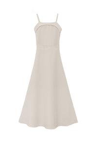 Vestido Fernanda beis