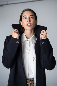 Abrigo Ana Azul Marino