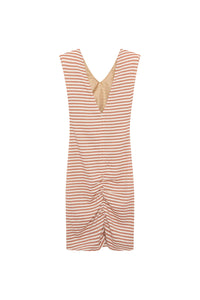 Marta Red Brick Stripes